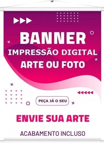  Banner Personalizado 120x90cm