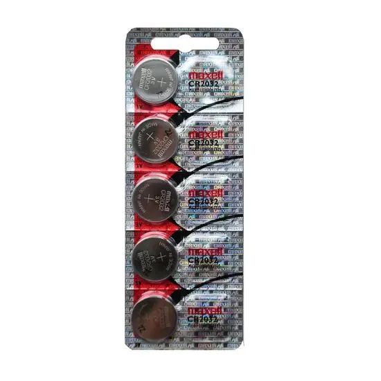 Bateria Maxell CR-2032 - 5 Peças 
