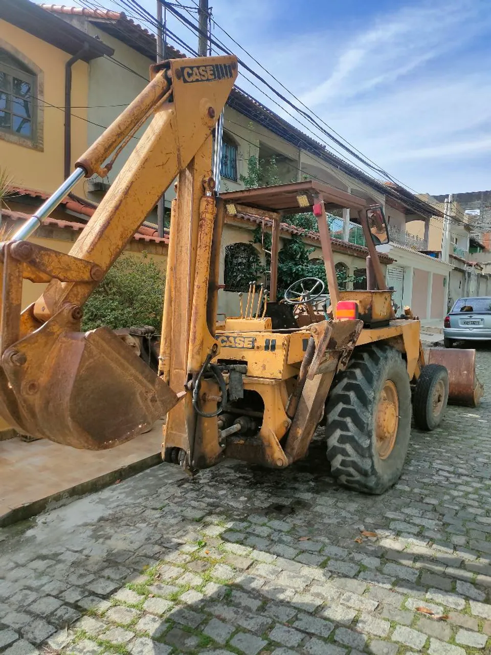 Retroescavadeira Case 580h