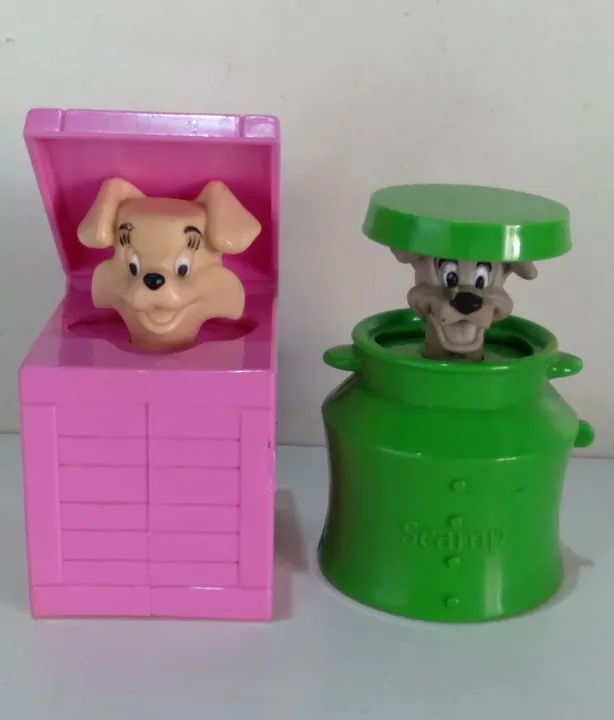 2 miniaturas do filme "A Dama e o Vagabundo" - Foto 2