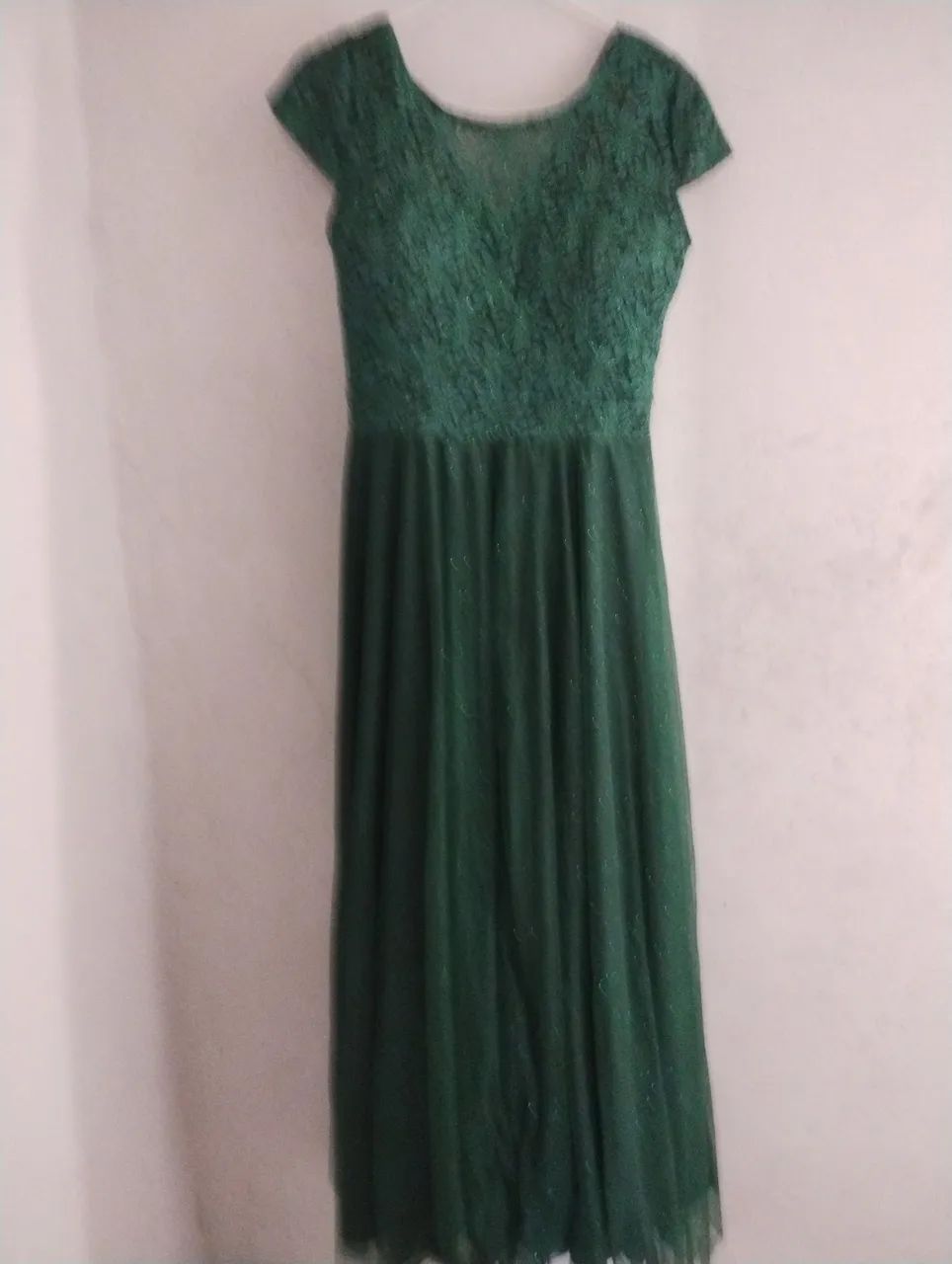 Vestido Longo Verde - Tamanho G