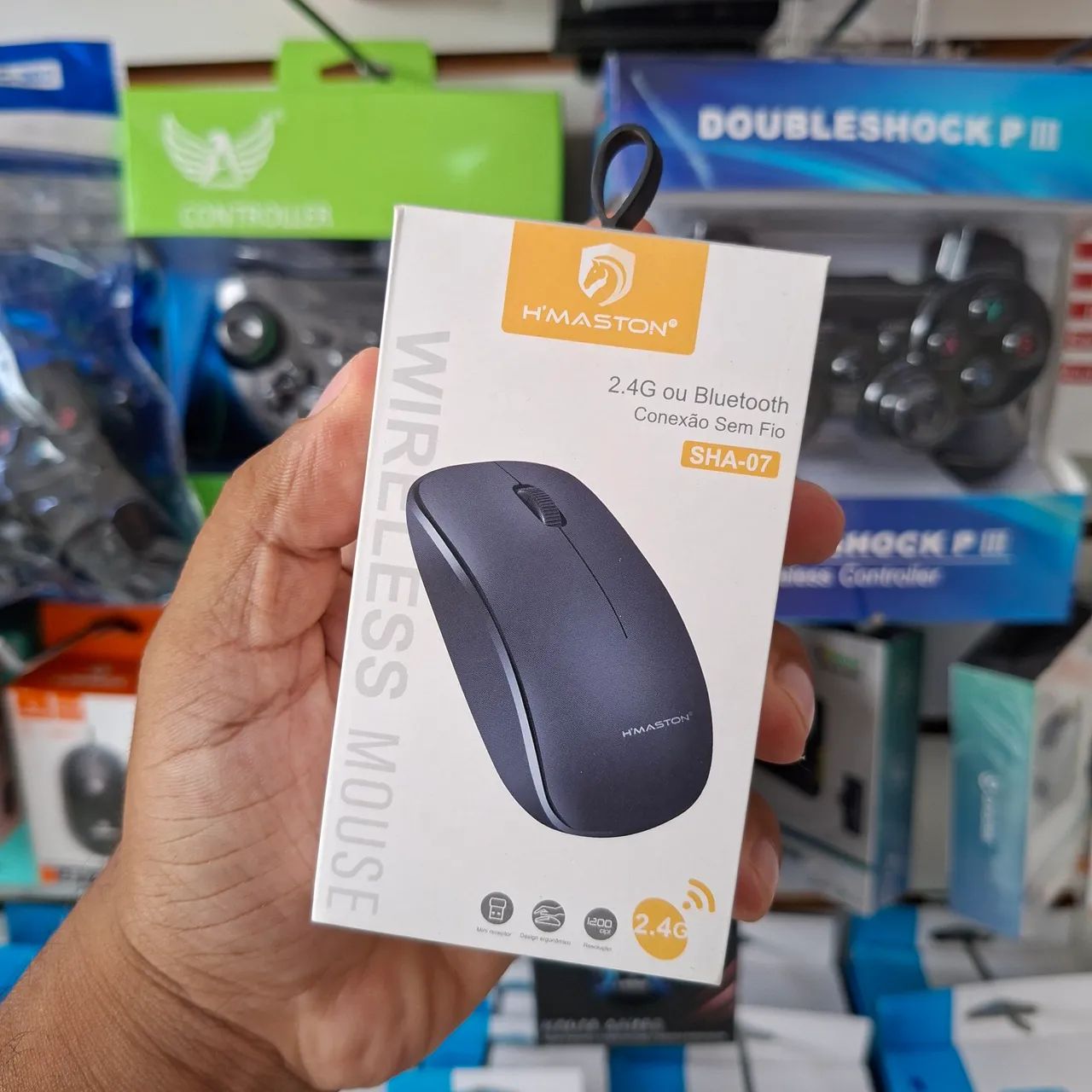 Mouse sem fio wireless - entrega em slz e região 