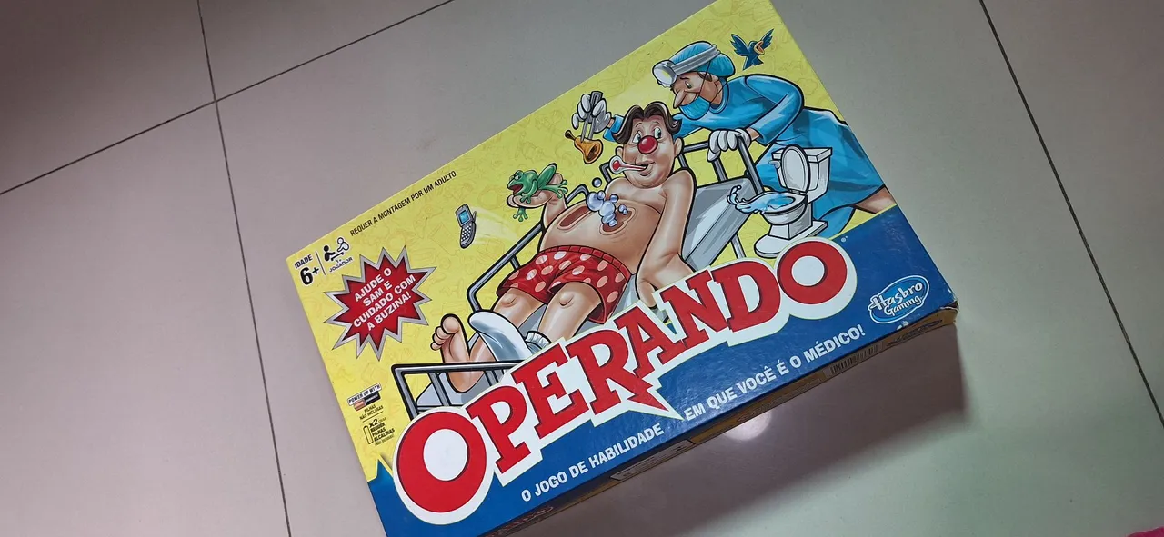 Jogo Operando Hasbro