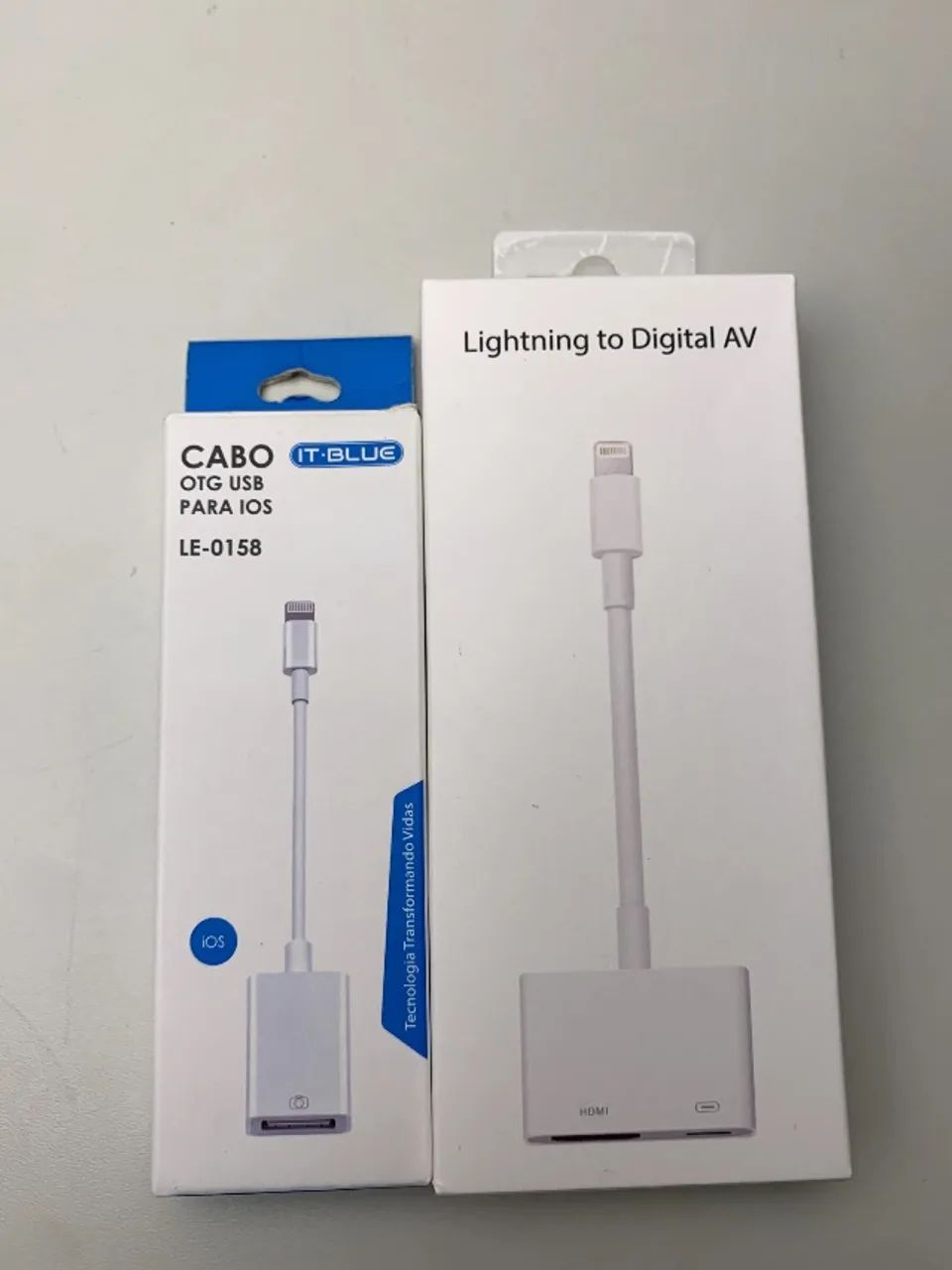 Cabo para espelhar celular em TV e monitores - Cabo OTG para iPhone - Cabo de áudio P2 Pro - Foto 2