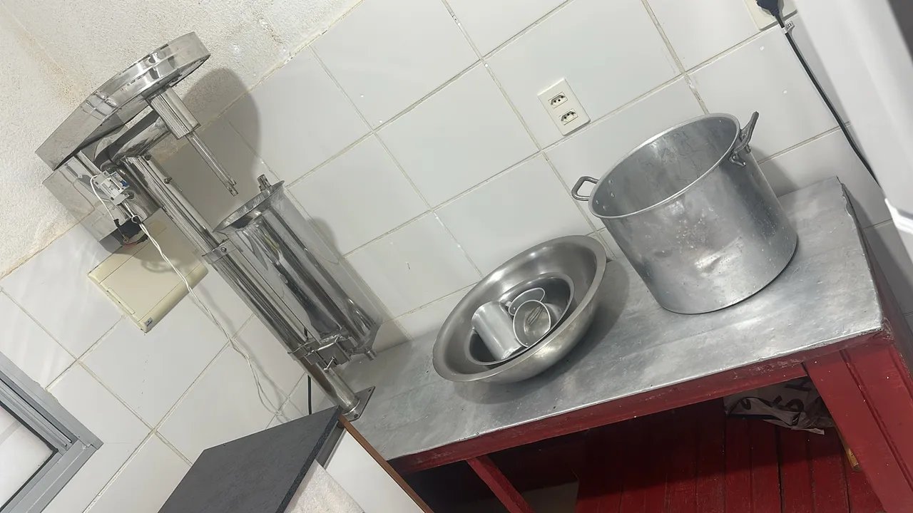 Máquina de bater açaí