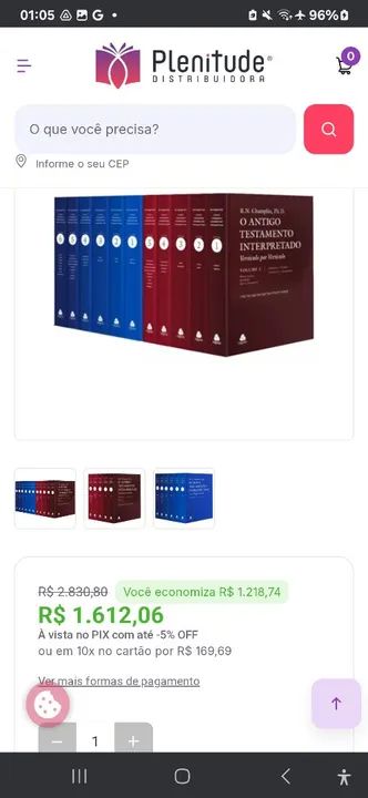 Antigo e o novo Testamento Interpretados- 10 Volumes