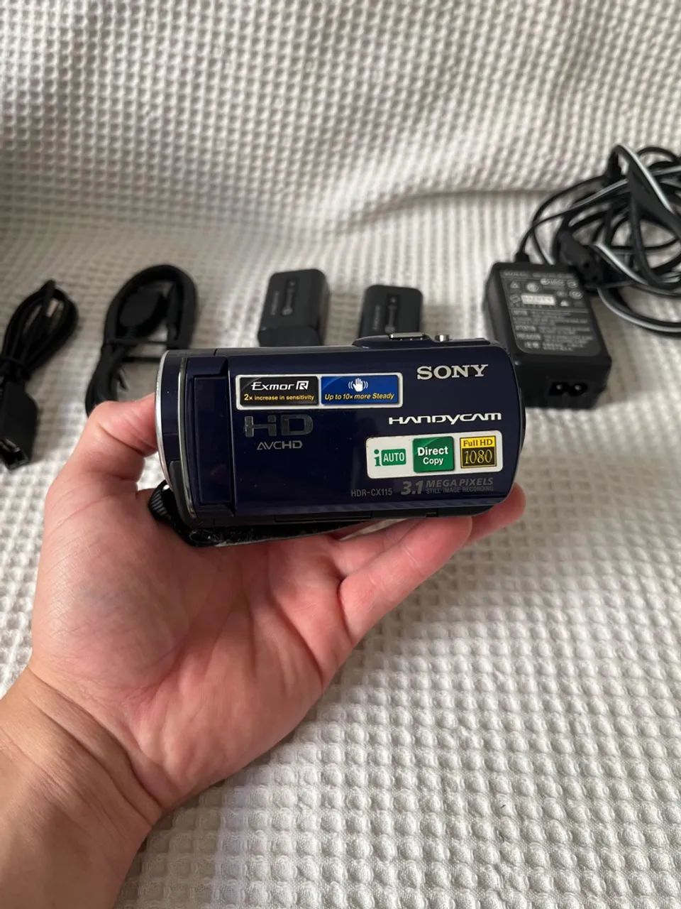 Filmadora Sony Handycam HD - 1080p - Ideal para iniciantes! - Foto 2