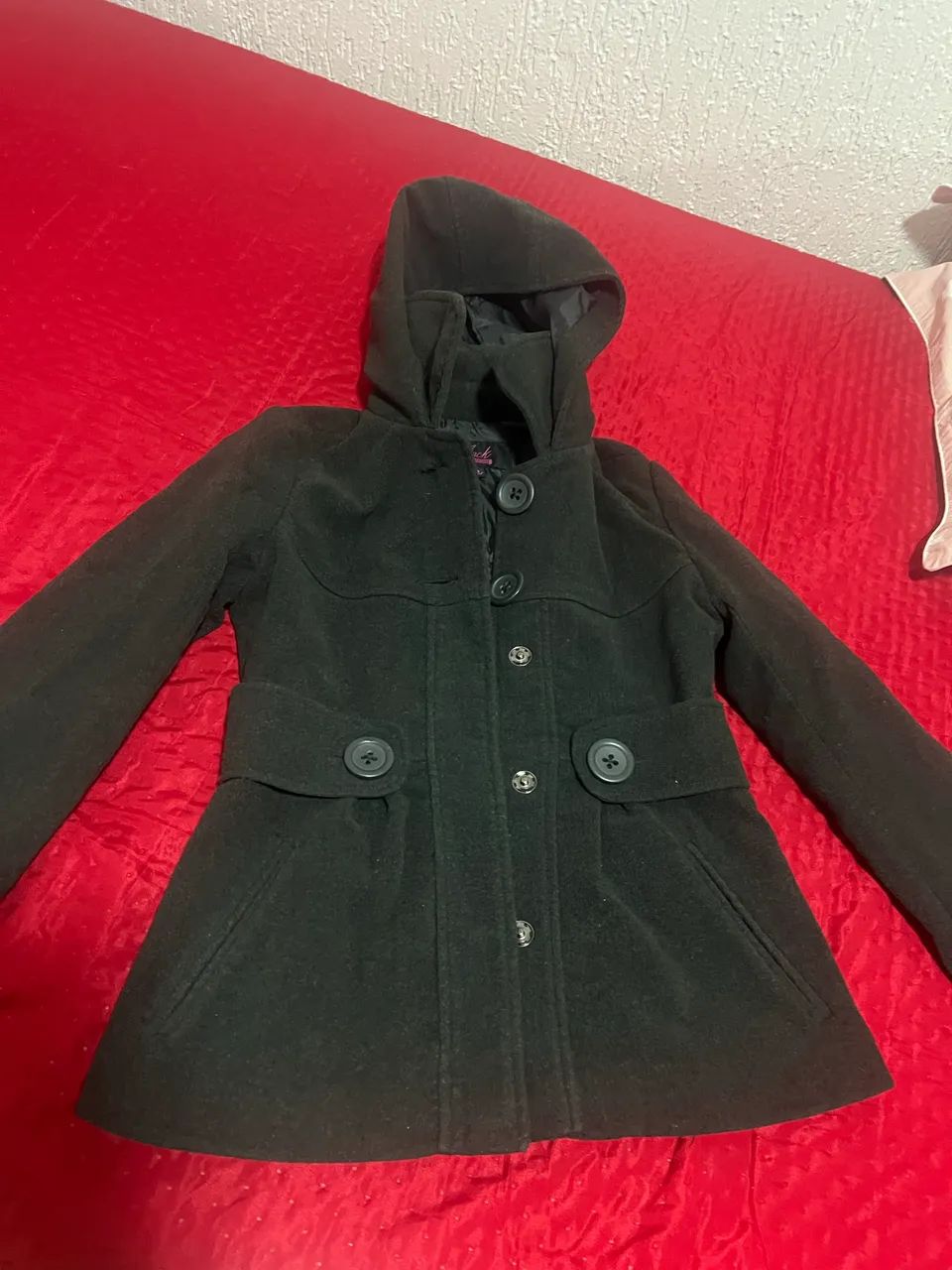 Casaco feminino XS preto 