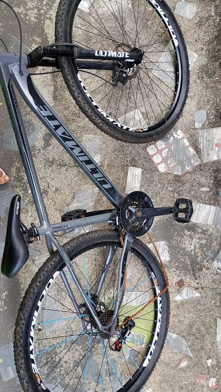 Bicicleta ULTIMATE Aro 28, banco regulável com freio a disco. ? - Foto 5