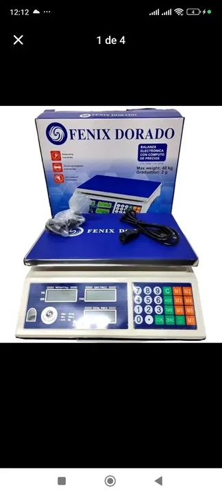 Balança digital 40kg nova 