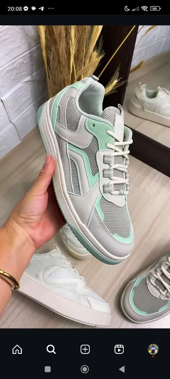 Tênis Feminino Chunky Colorido - Novo