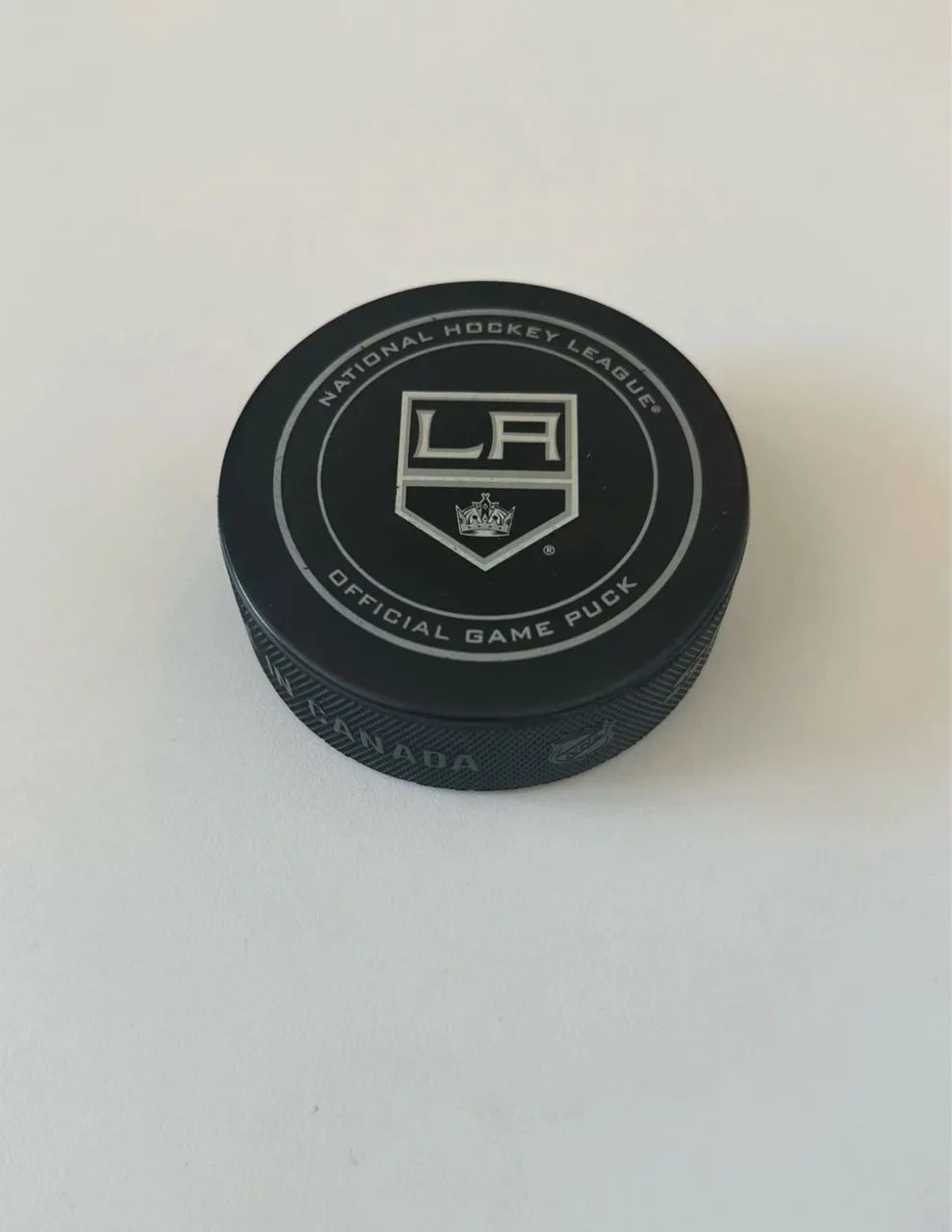 puck de hockey - los angeles kings (nhl)