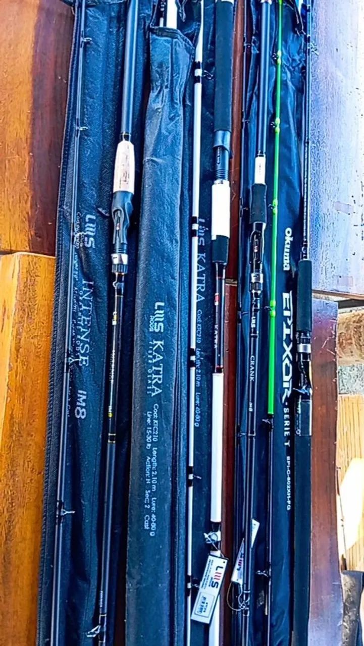 Varas de Pesca Esportiva - Diversas Marcas e Modelos - Foto 2