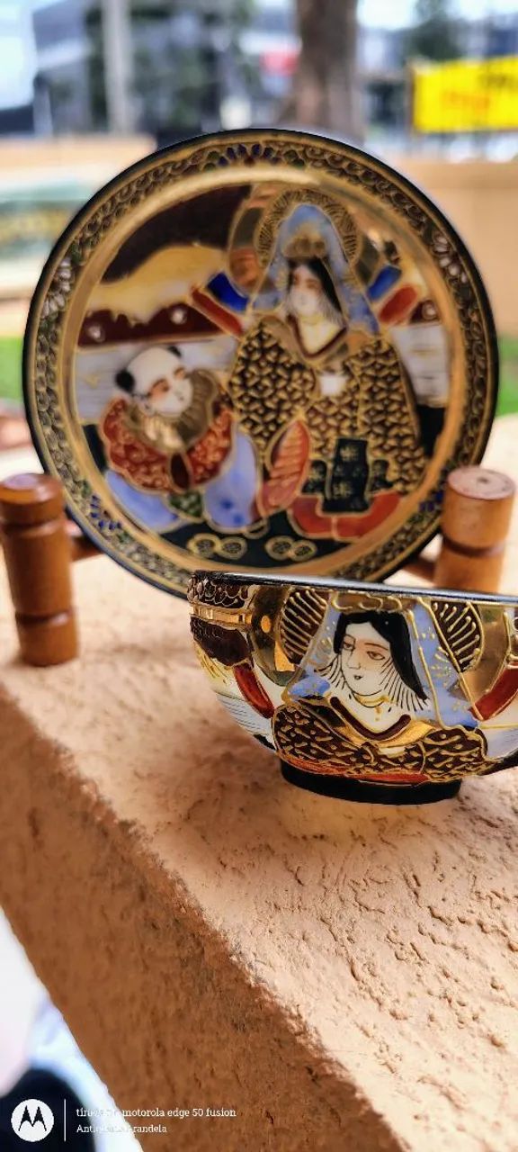 Jogo de chá Porcelana Satsuma - Foto 3