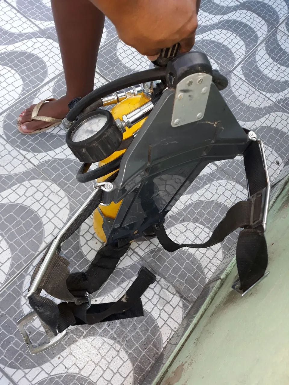 Cilindro respiratório salvamento e confinado  - Foto 4