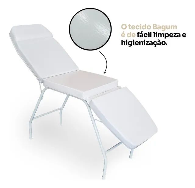 Maca 3 Posições Branca para Estética  - Foto 2