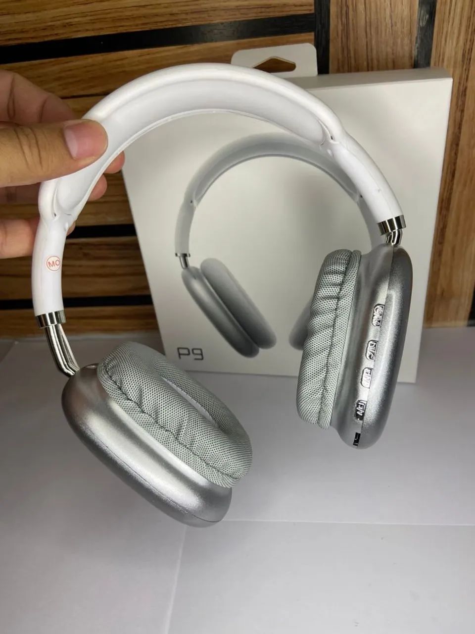 Fone Headphone Bluetooth iOS Android P9 - Foto 3