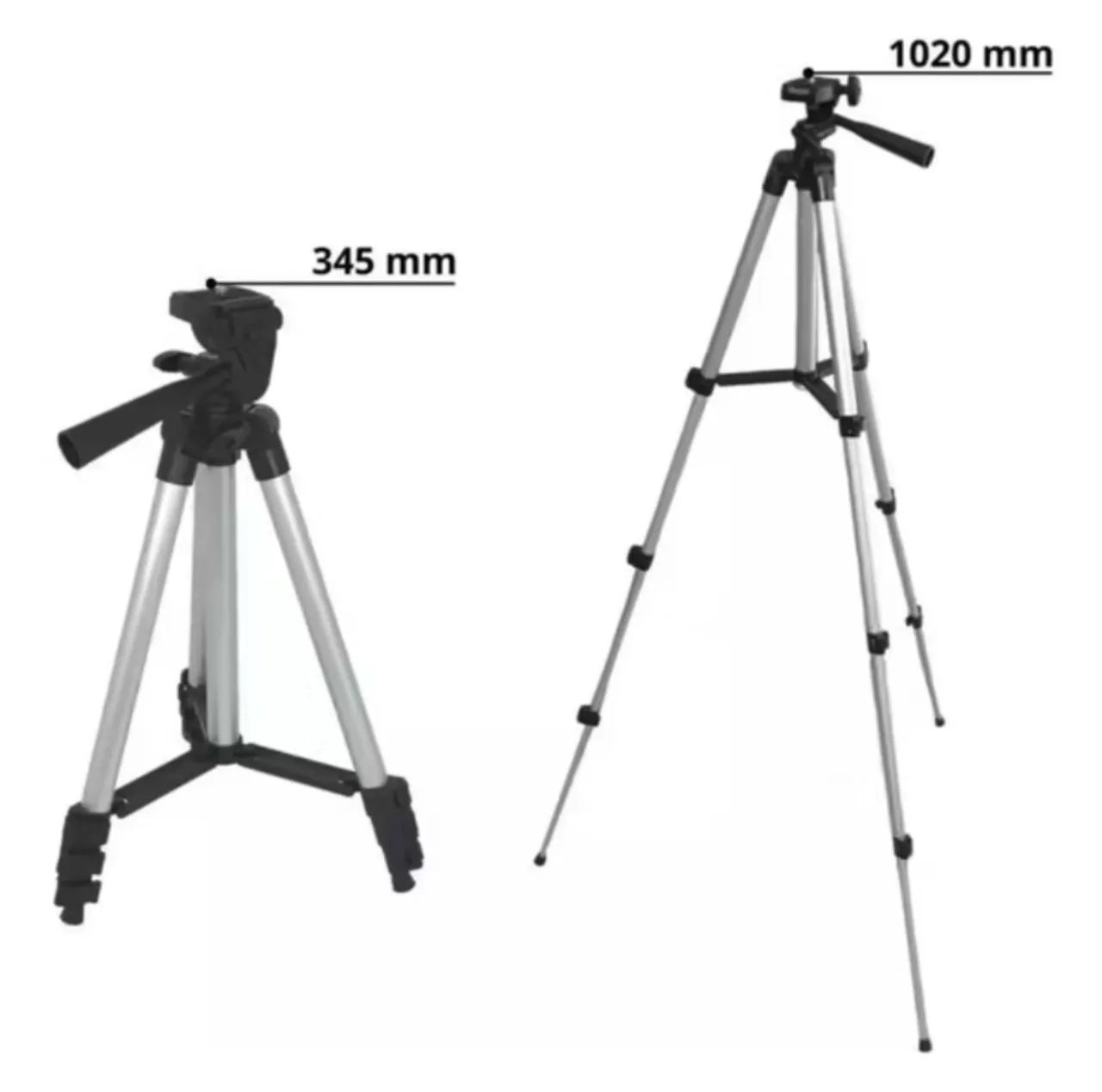 Tripé Universal com Nível para Câmera e Celular 1020 mm - Foto 3