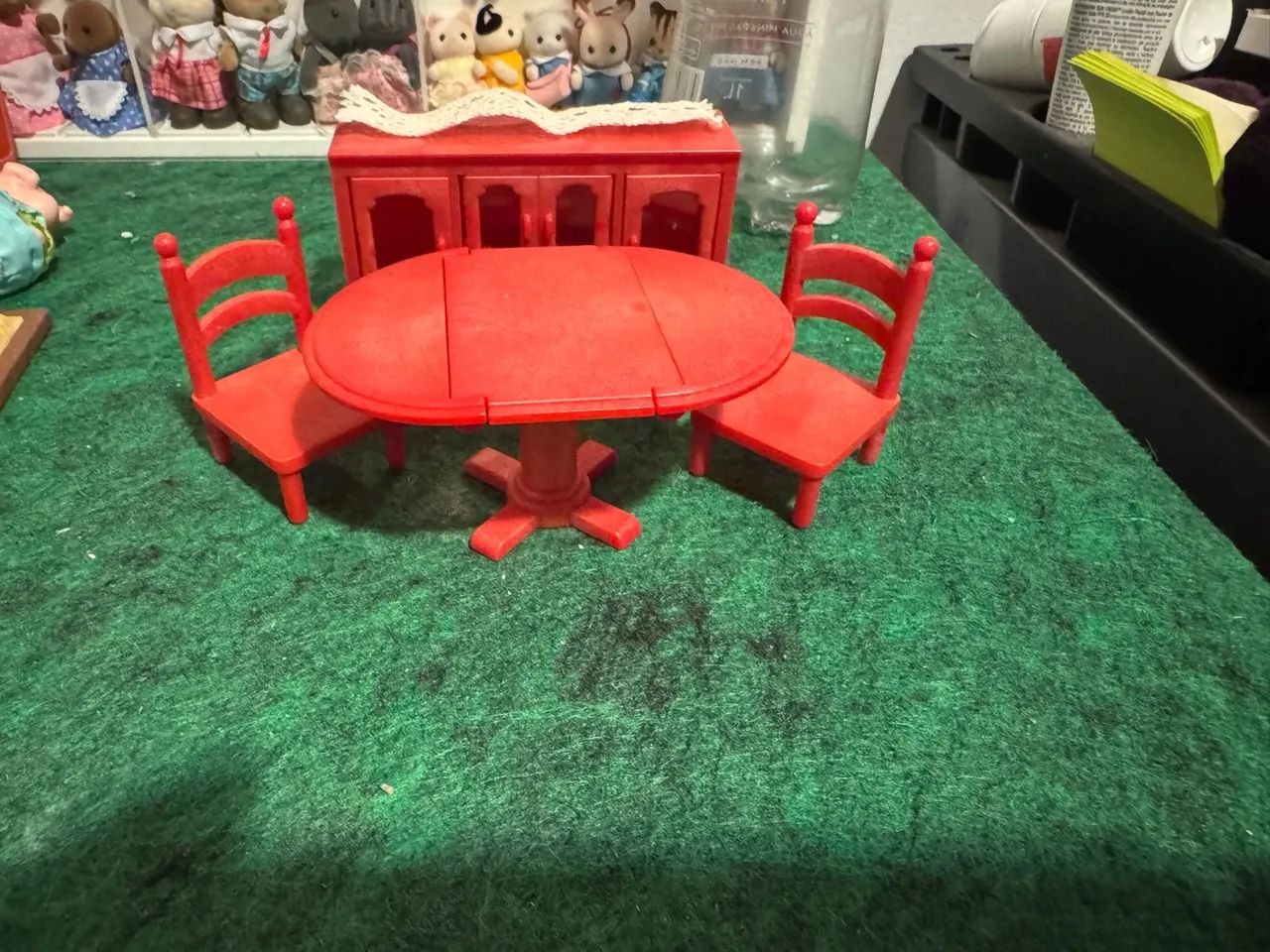 Sylvanian families conj mesa e buffet *raro*