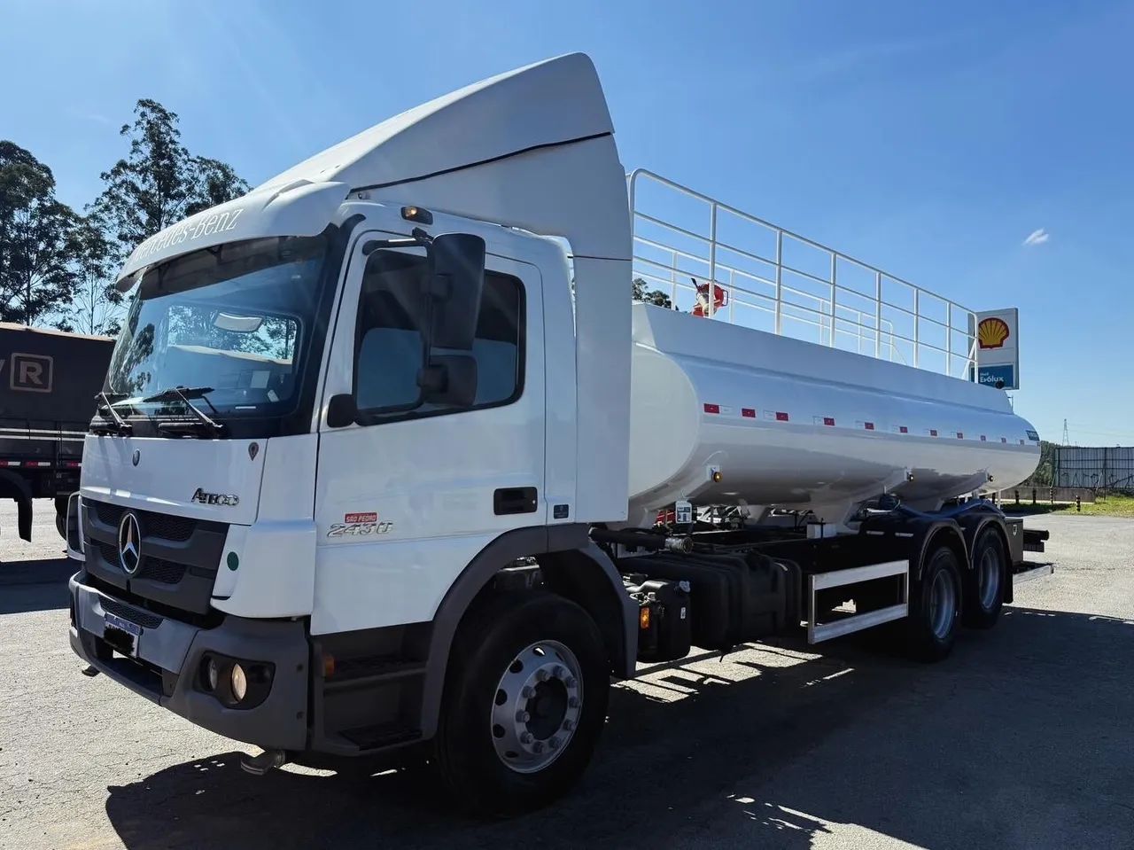 Atego 2430 2022 zero km tanque pipa novo sem uso - Foto 2