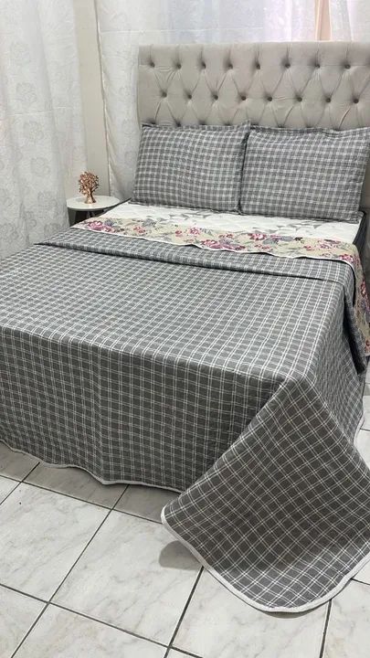 COBRE LEITO QUEEN DUPLA FACE PROMOÇÃO  - Foto 3