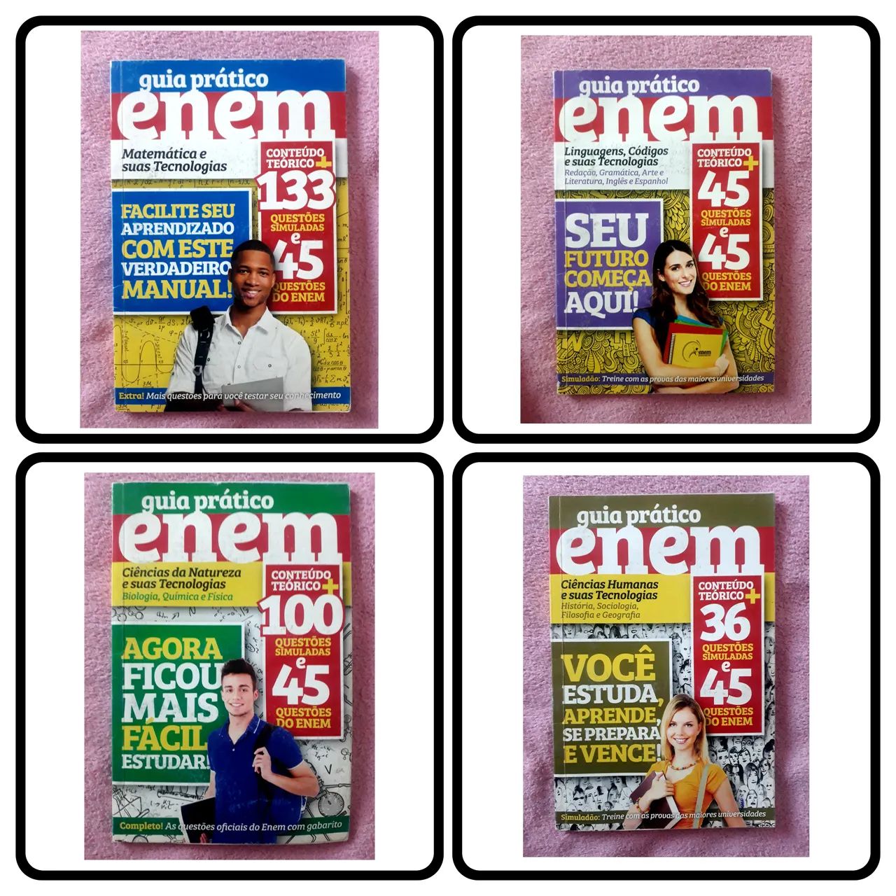 ENEM - Provas Antigas, Livros e Apostilas 