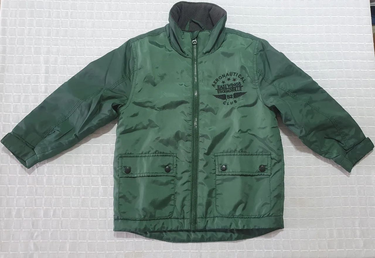 Jaqueta Infantil Verde Renner