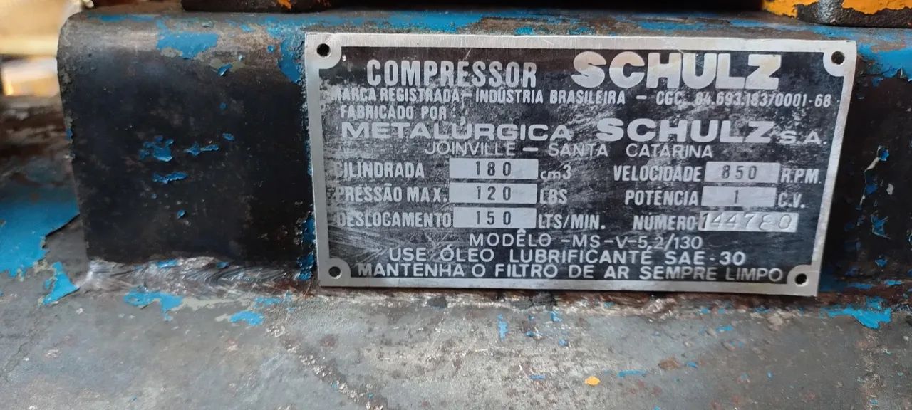 Compressor Shultz 120 lbs - Foto 3