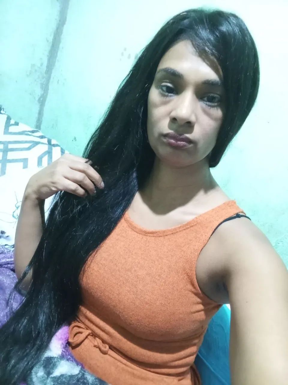 Peruca Lace Front Natural cabelo humano  - Foto 4