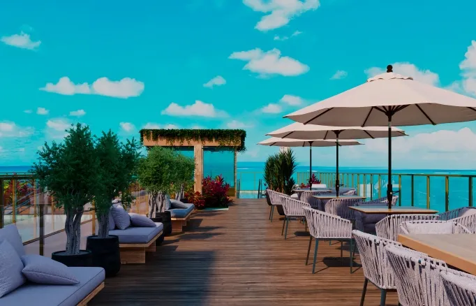 Studios à beira-mar de Alagoas para lazer e investimento, Praia de Antunes.