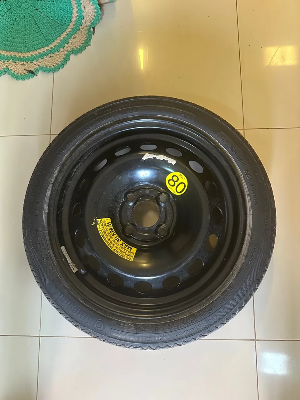 Roda de Emergência Continental - Aro 16 Chevrolet Onix, Prisma, Cobalt