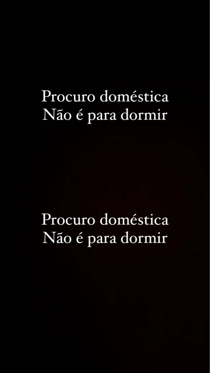 Procuro doméstica 