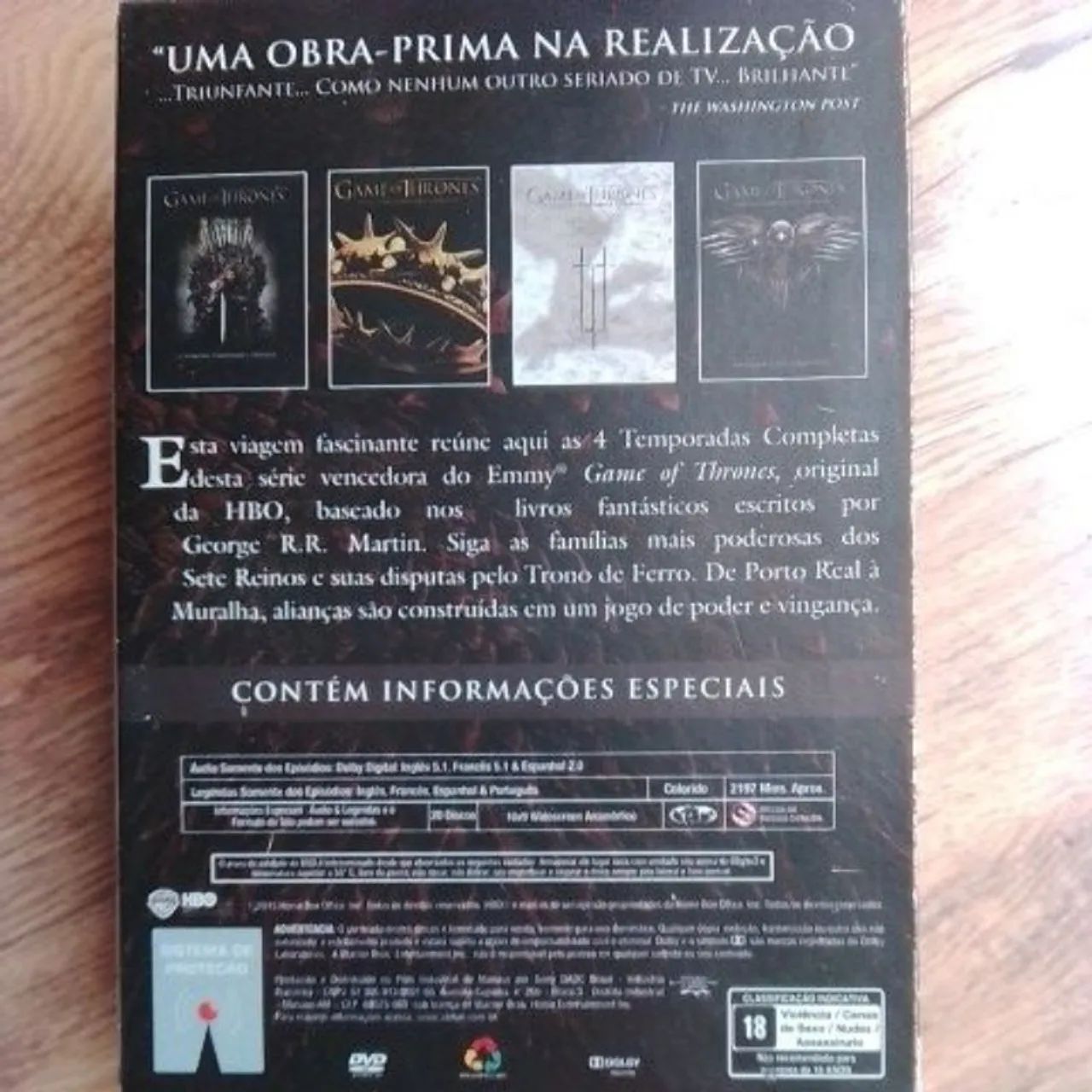 Game of Thrones - 1ª a 4ª Temporadas Completas (Blu-ray) - Foto 2
