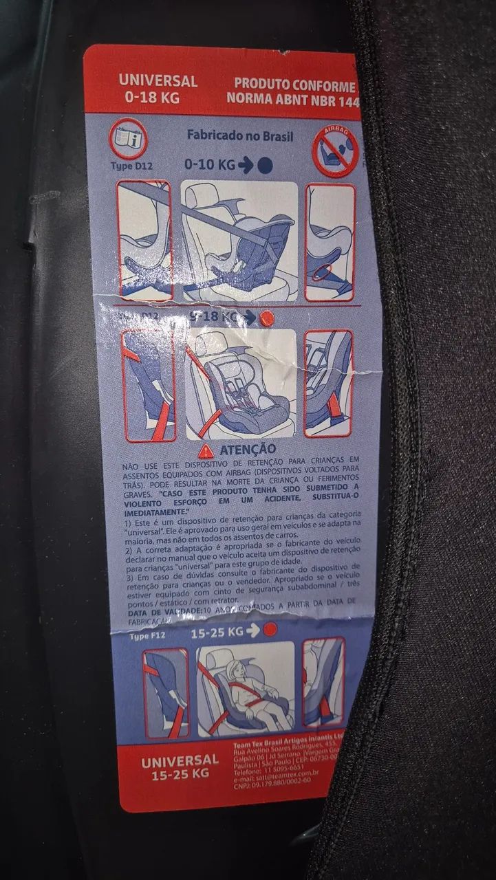 Cadeirinha criança para carro Go Safe Leone Nero  - Foto 4