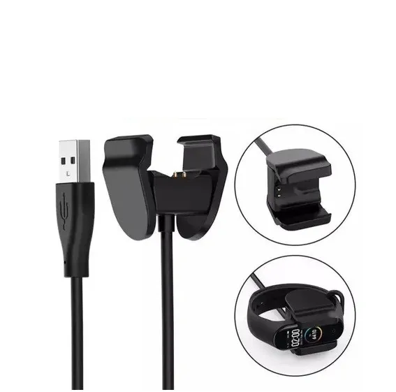 Cabo carregador usb para xiaomi mi band 4 e 5