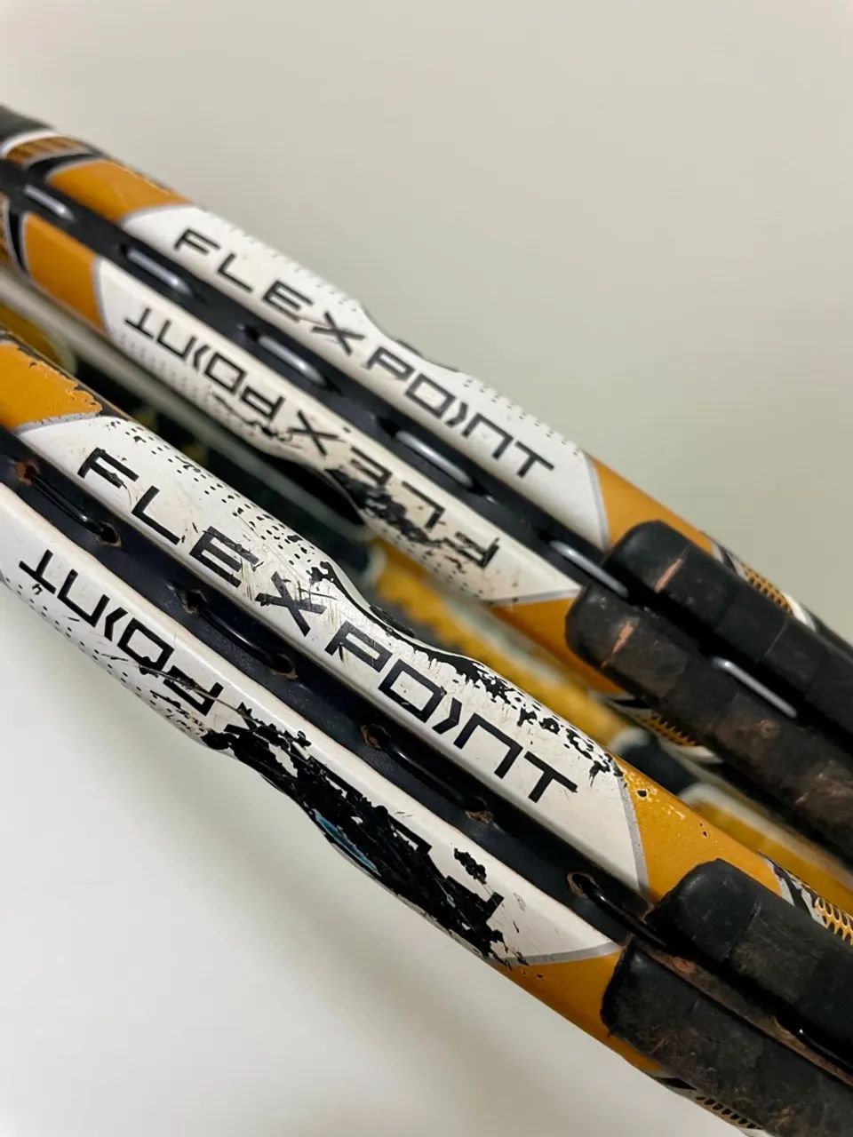 Raquetes de tênis HEAD Instinct Flexpoint Midplus Usada - Foto 5