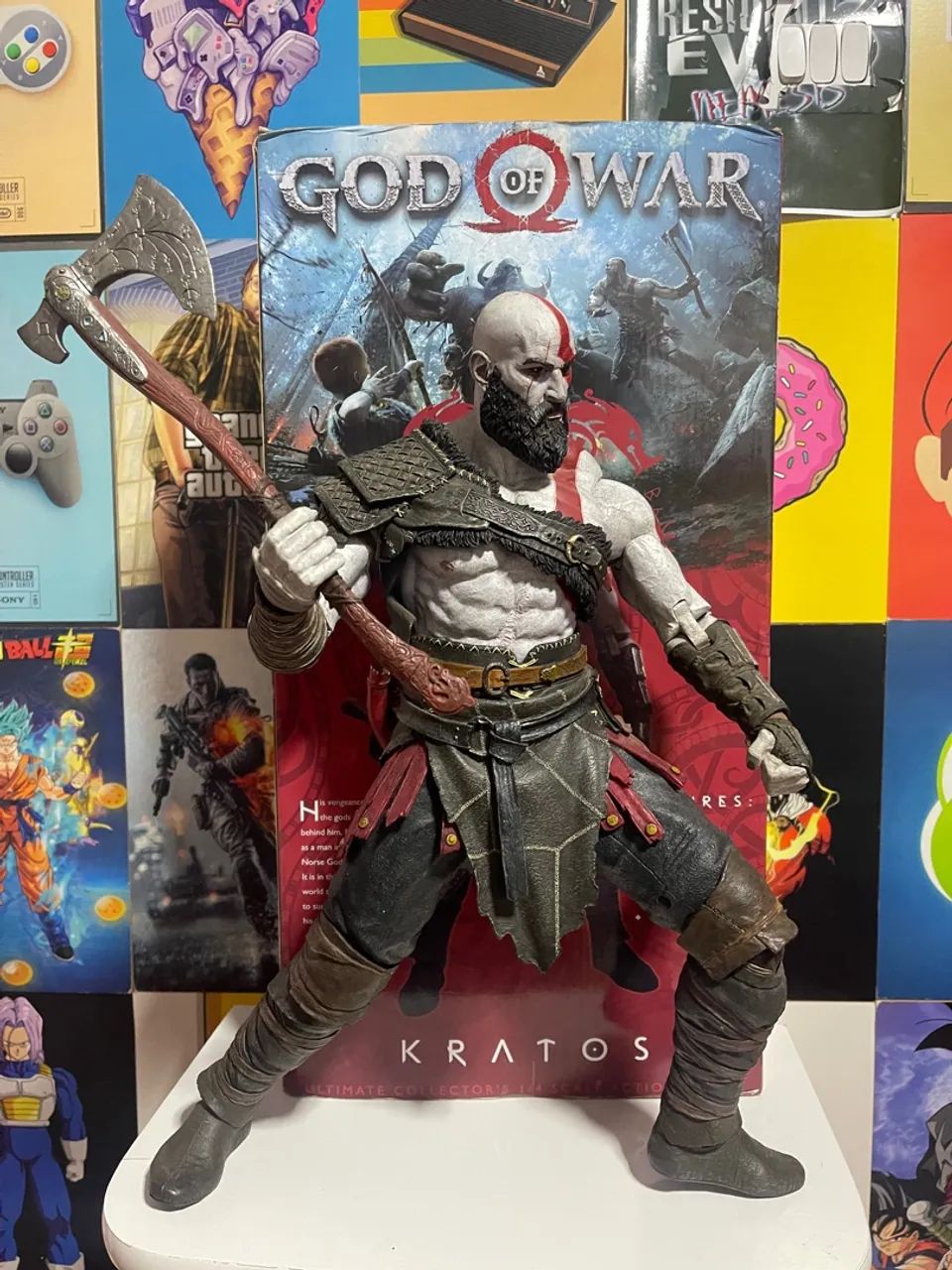 Action Figure Kratos God of War 