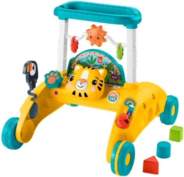 Fisher-Price Andador para Bebês de Dois Lados Primeiros Passos para crianças a partir de 6