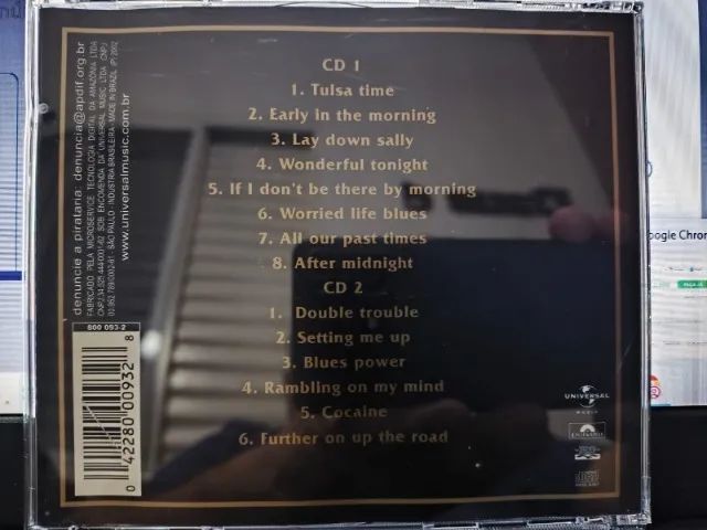 Super CD DUPLO - ERIC CLAPTON - JUST ONE NIGHT - Foto 3