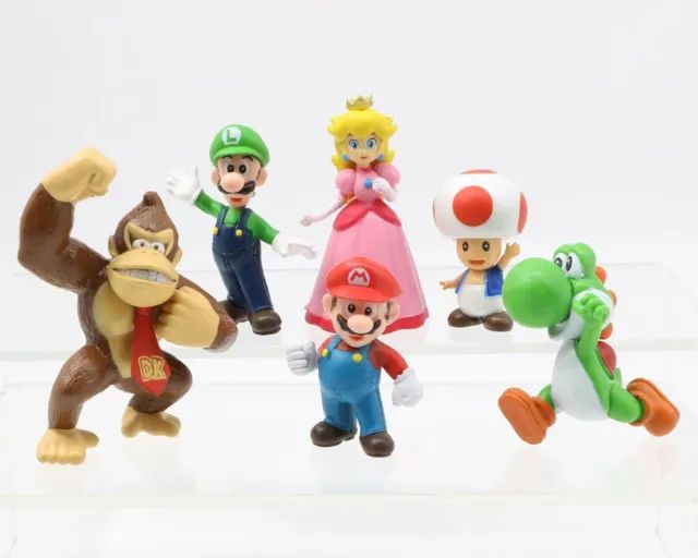 kit 6 bonecos super mario bros 60,00 / Com caixa 80,00 - Foto 2