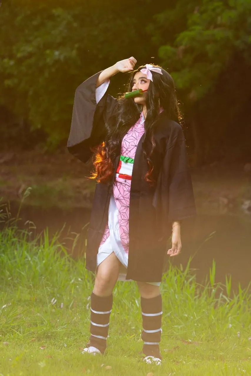 Cosplay Demon Slayer - Nezuko Kamado