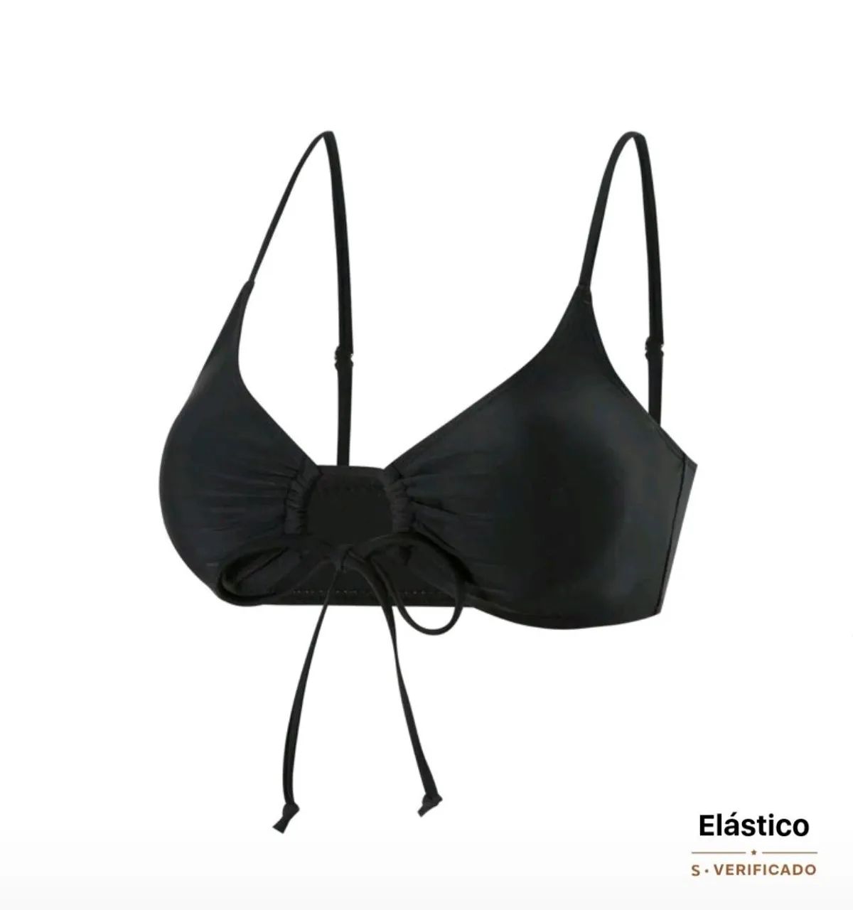 Biquíni Preto Elegante Swim Basics - Foto 2
