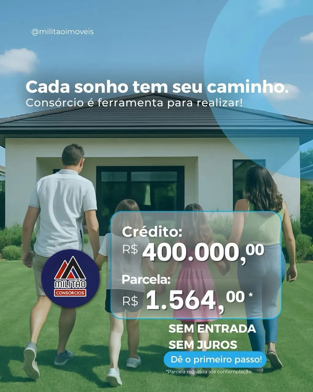 MENOR TAXA DE JUROS DO MERCADO