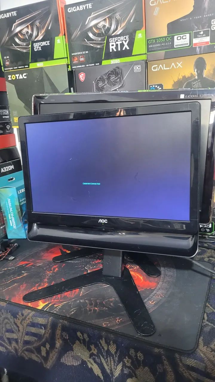Monitor AOC 19 polegadas VGA  - Foto 2