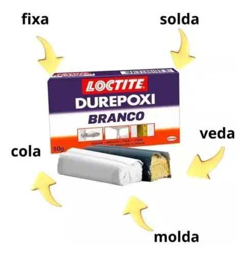 COLA DUREPOXI MASSA 50G TEKBOND - Foto 2