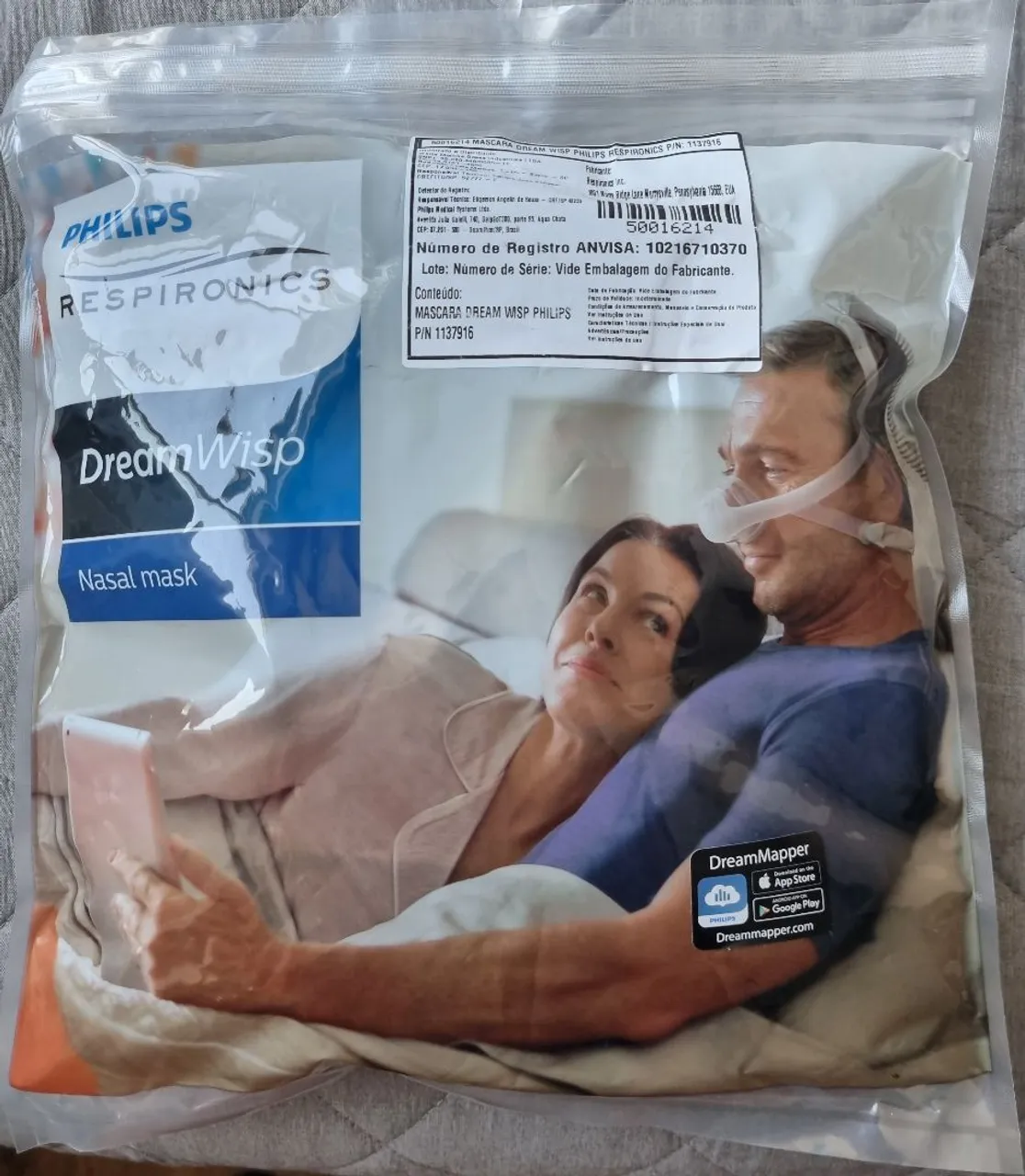 Máscara Nasal DreamWisp Philips Respironics