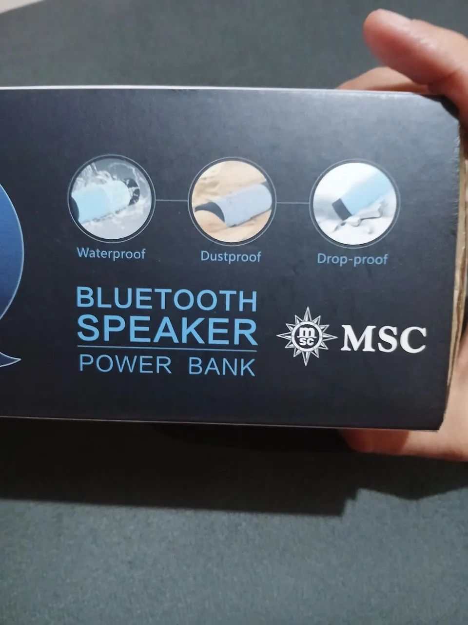 Caixa de Som Bluetooth MSC Power Bank - Foto 5