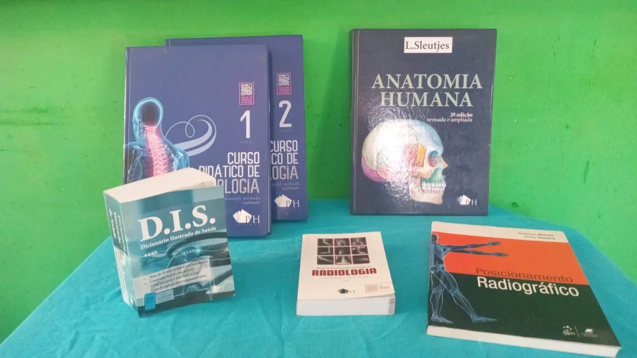 Vendo esta coleção para estudos de radiologia 