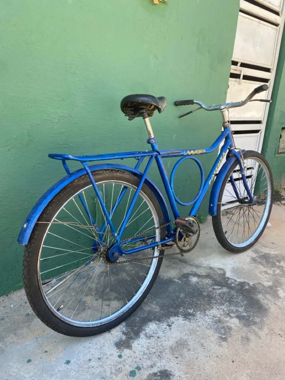 Bicicleta Azul Vintage quadro monark novo !!!