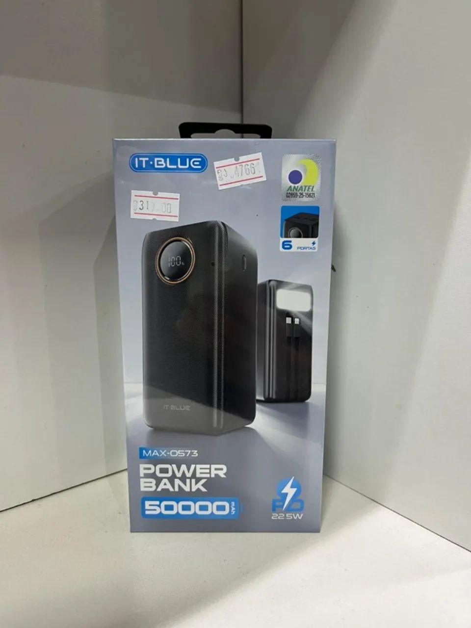  Power Bank Carregador Portátil 50000mah Turbo 22.5w - Loja Coimbra Computadores Entrega - Foto 3